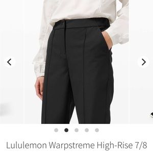 Lulu warpstreme jogger